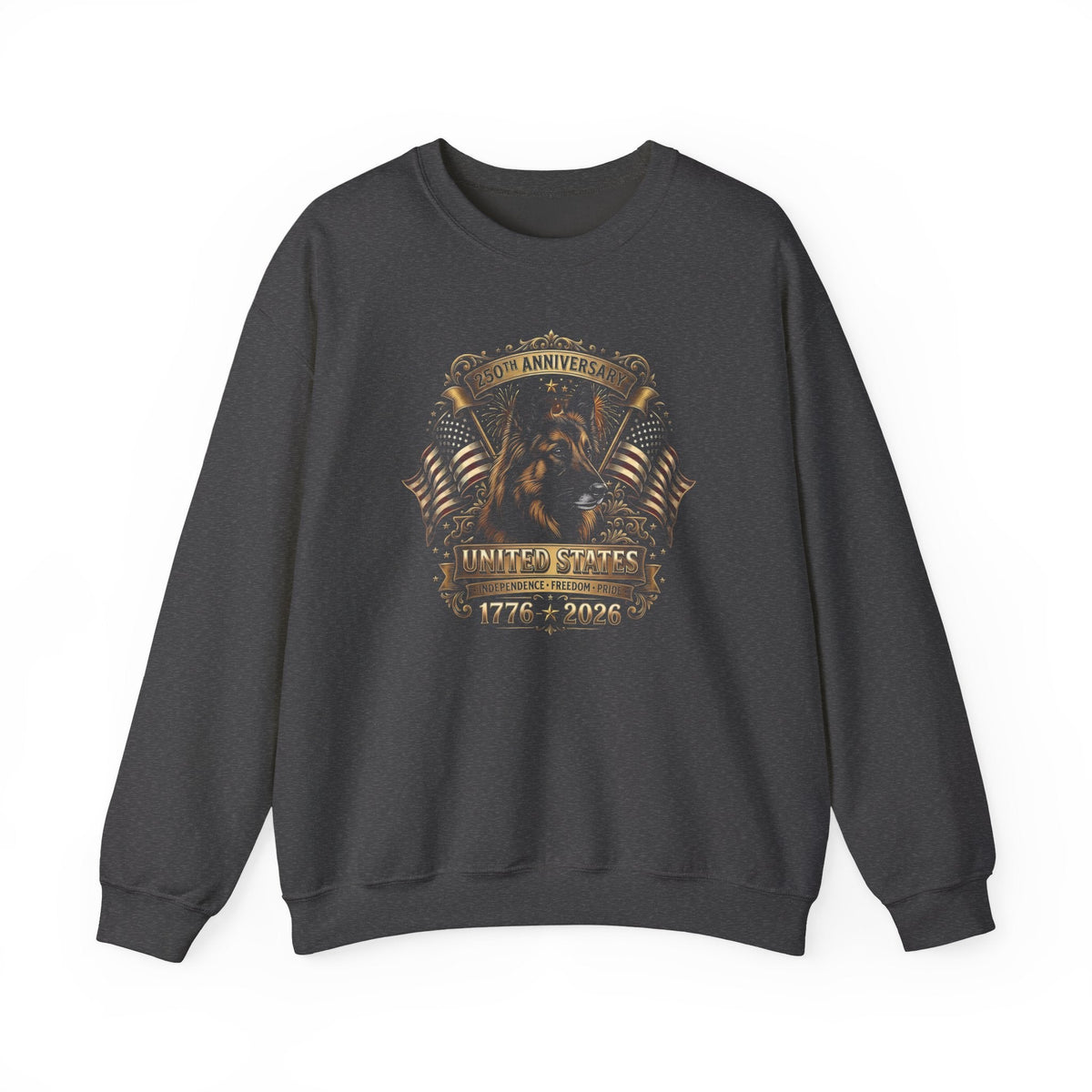Belgian Tervuren Flag Shades Crewneck Sweatshirt
