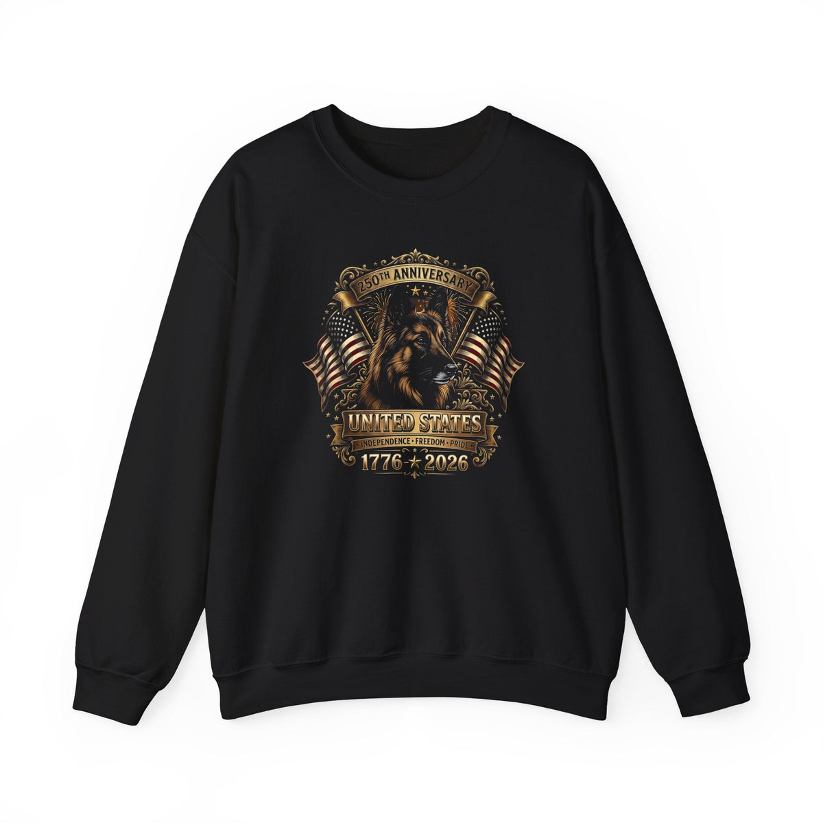 Belgian Tervuren Flag Shades Crewneck Sweatshirt