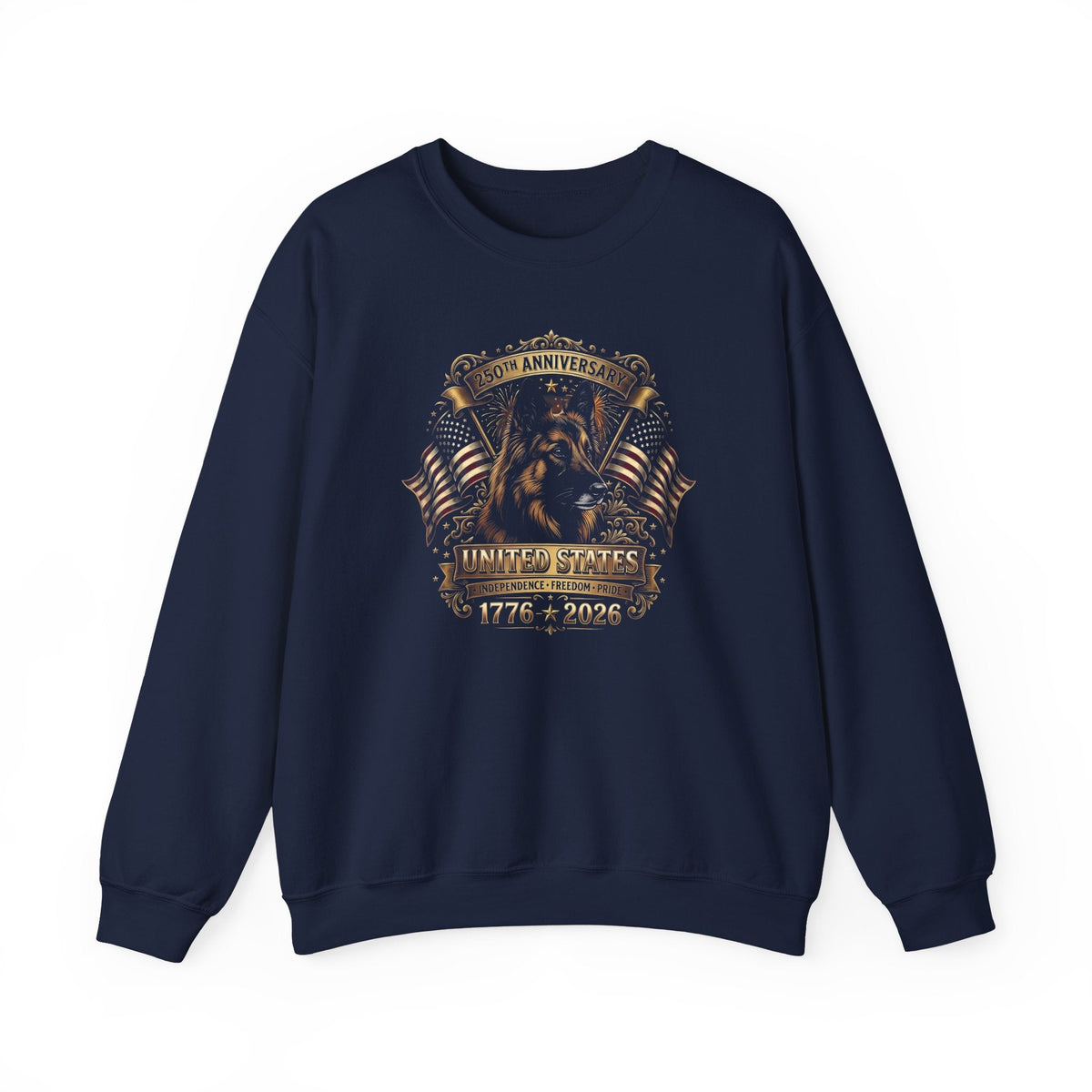 Belgian Tervuren Flag Shades Crewneck Sweatshirt