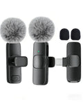 Type-C Port Professional Wireless Lavalier Microphone for Smartphones Plug Play