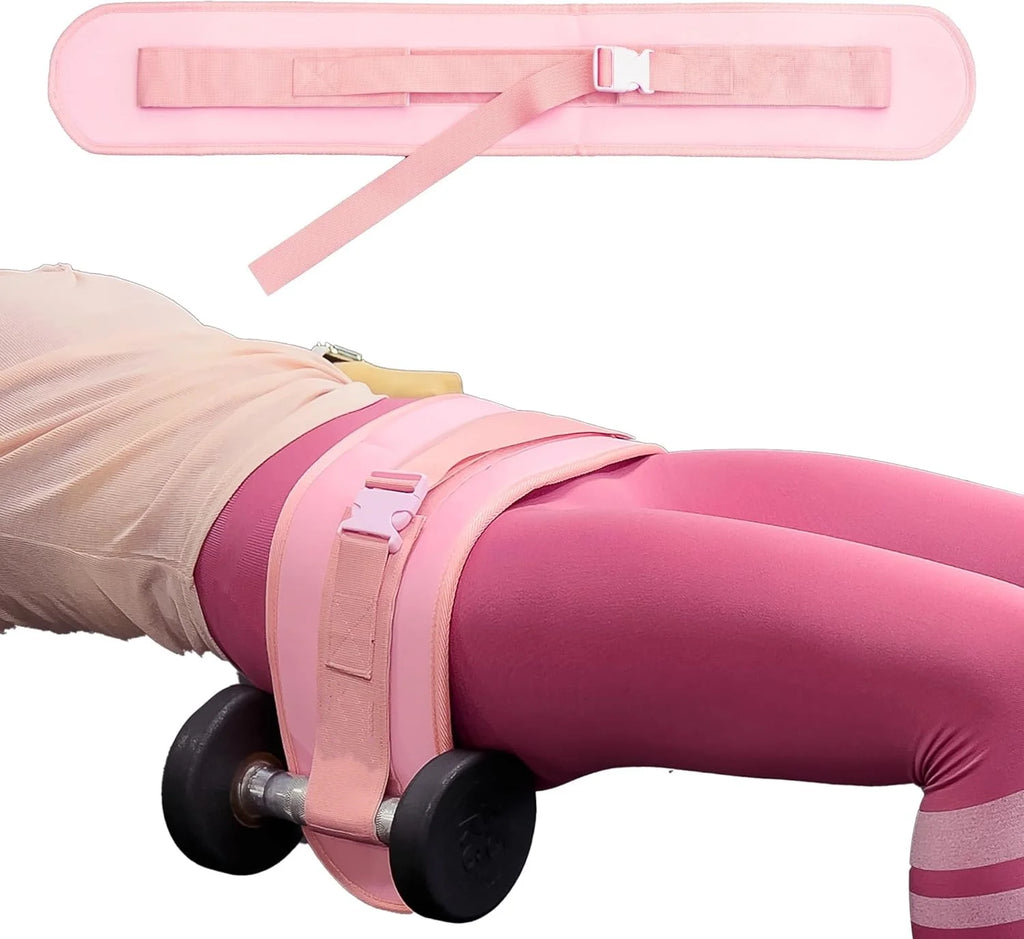 "Adjustable Weighted Hip & Glute Training Belt"
