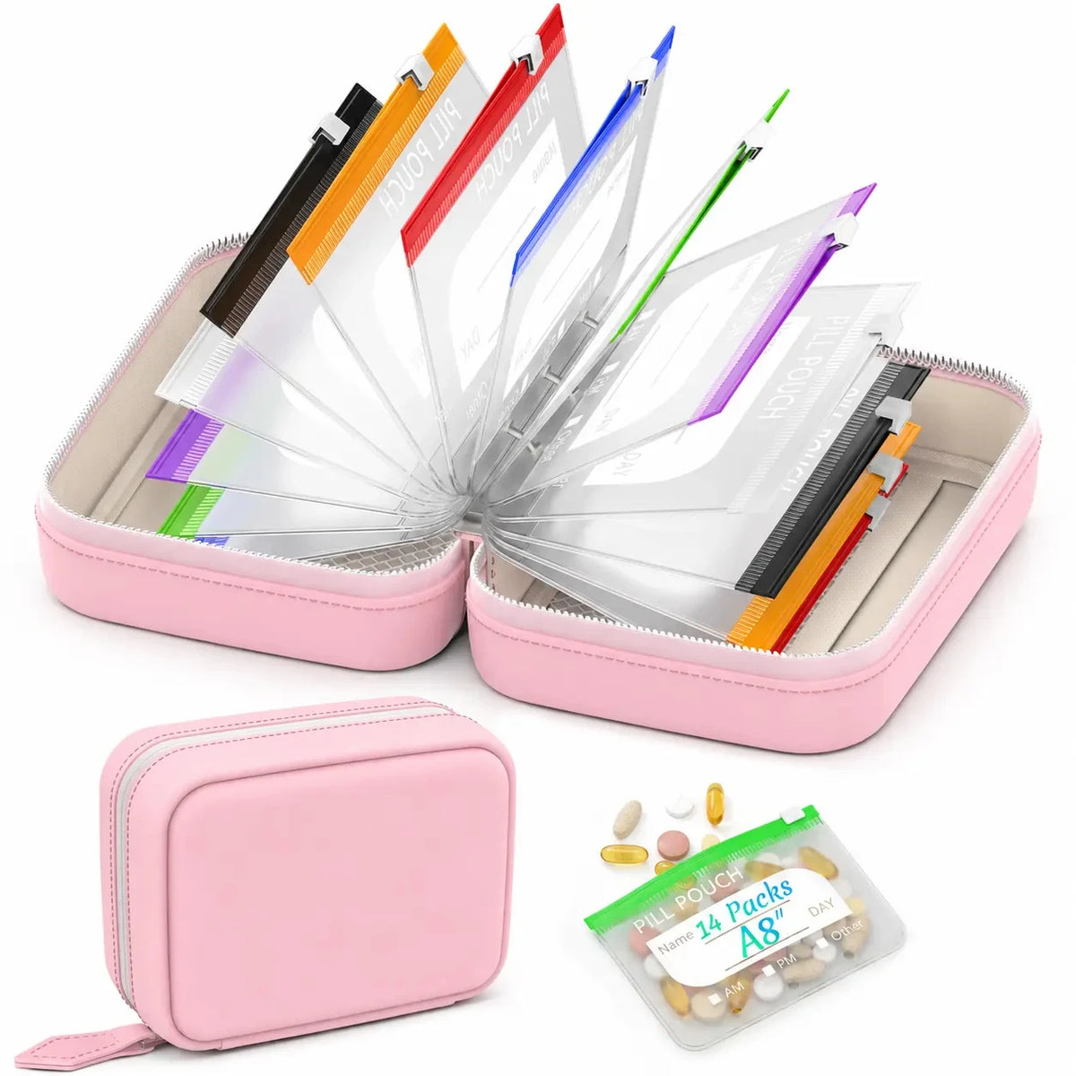 Travel Medicine & Supplement Organiser
