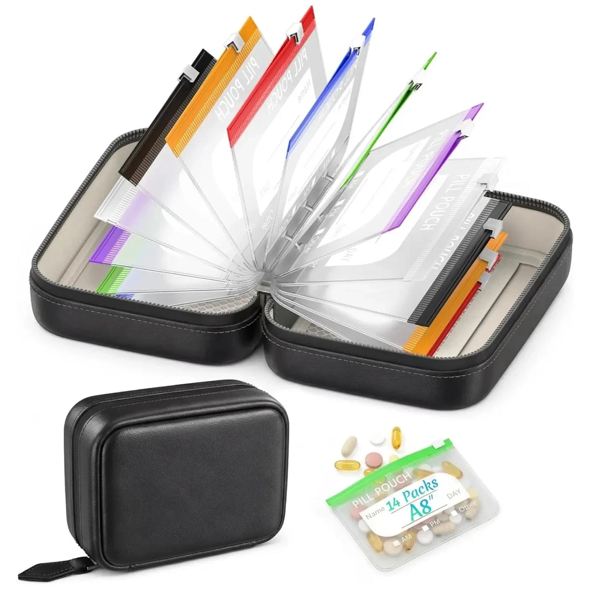 Travel Medicine & Supplement Organiser